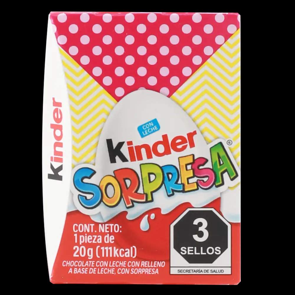 Huevo de Chocolate Kinder Sorpresa Barbie 1 pieza