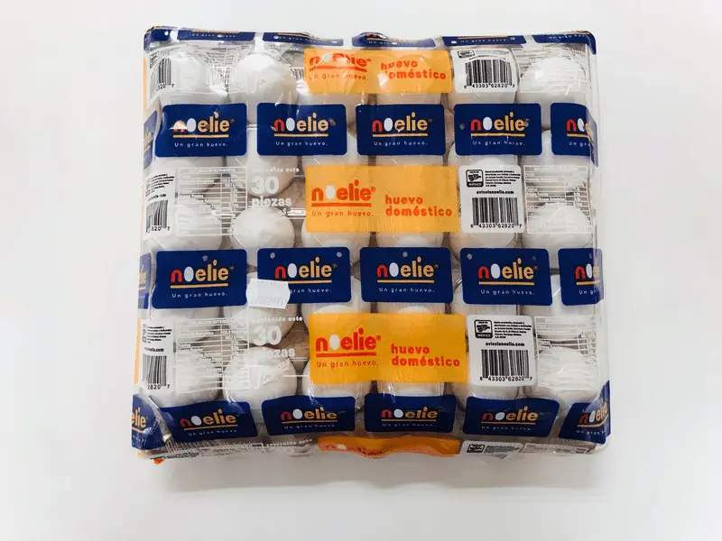 Huevo Noelie Blanco 30 piezas