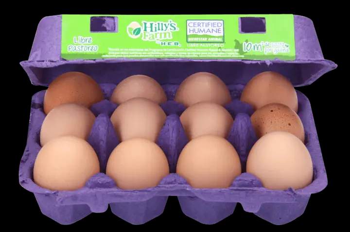 Huevo Hills Farm by HEB Blanco Libre Pastoreo 12 piezas