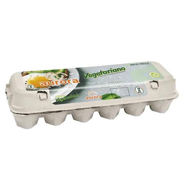 Huevo Aurora Vegetariano 12 piezas
