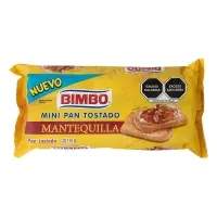 Mini Pan Tostado Mantequilla Bolsa 115 grs