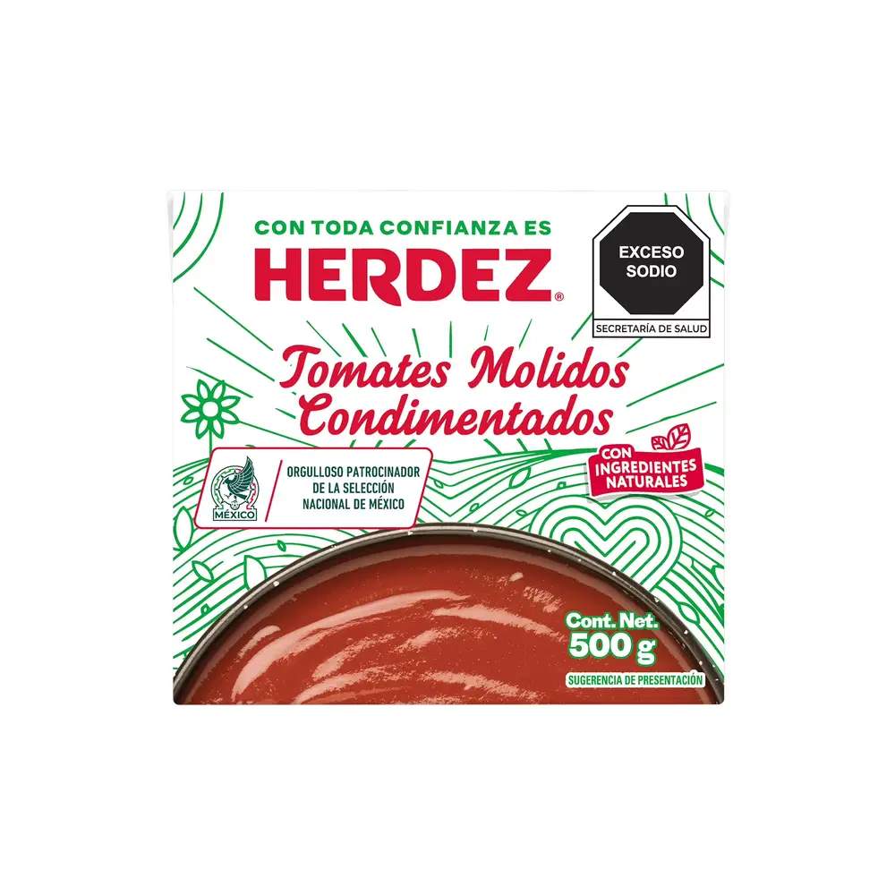 Tomates molidos condimentados 500 g