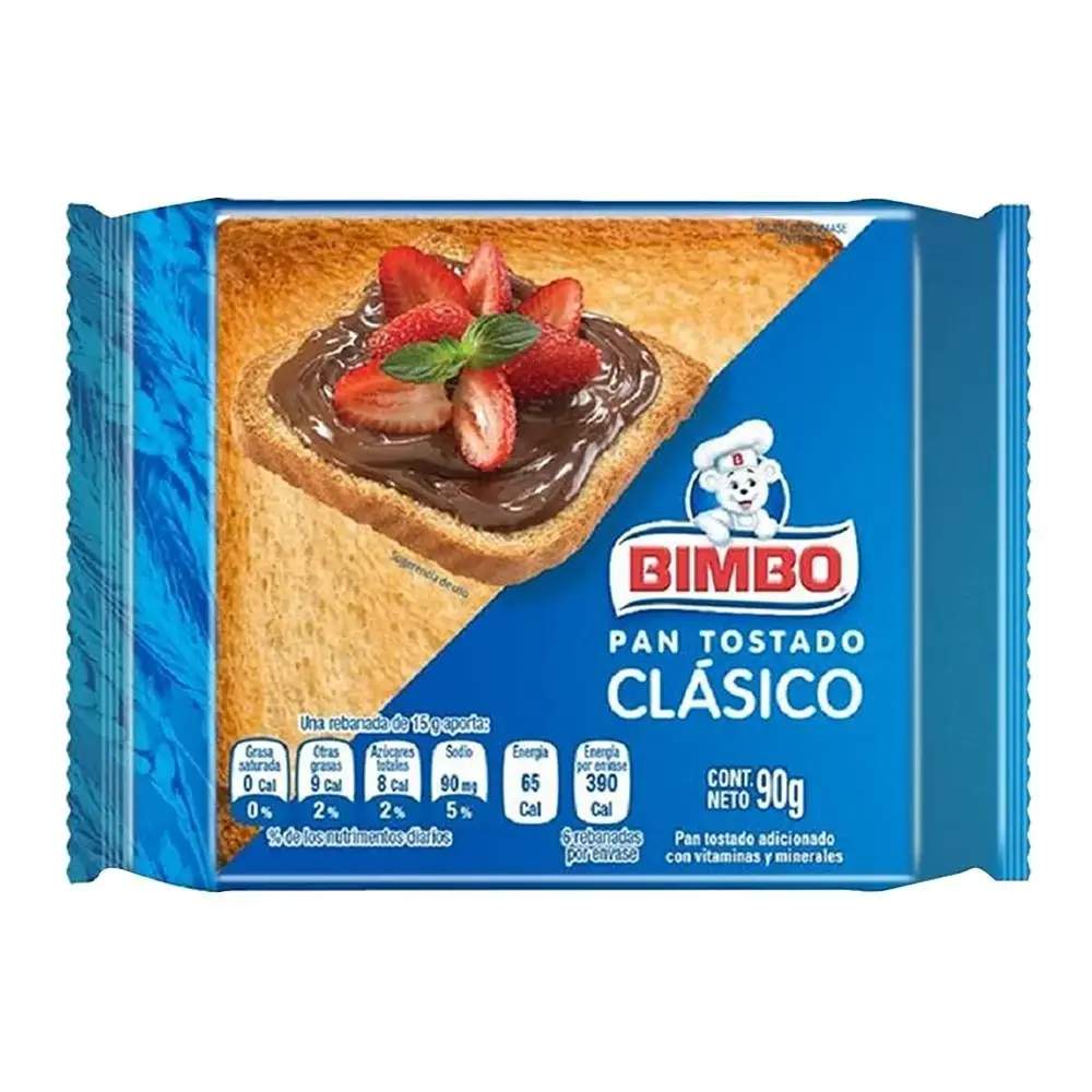 Pan tostado 90 g