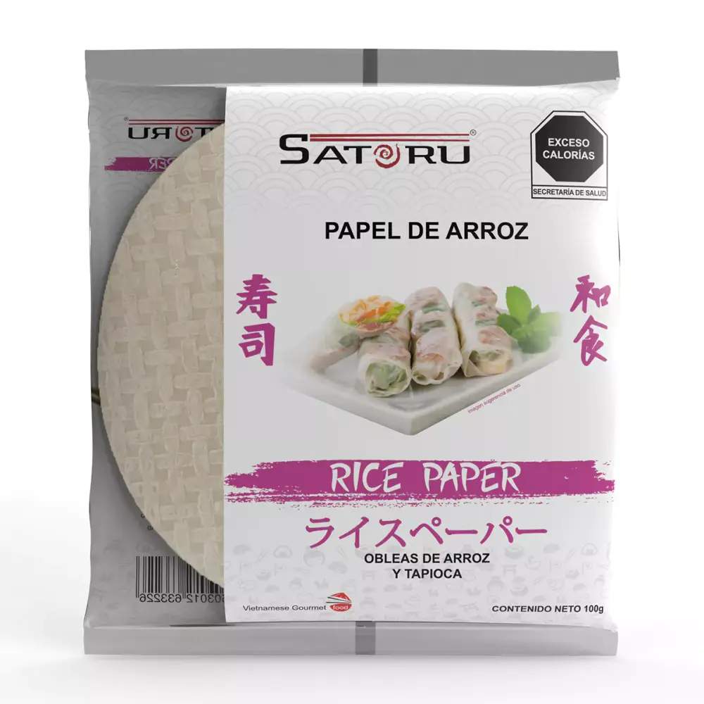 Papel Satoru Arroz 100g