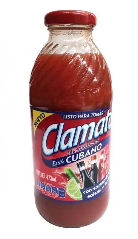 Jugo de Verduras Clamato Tomate Cubano 473 mL