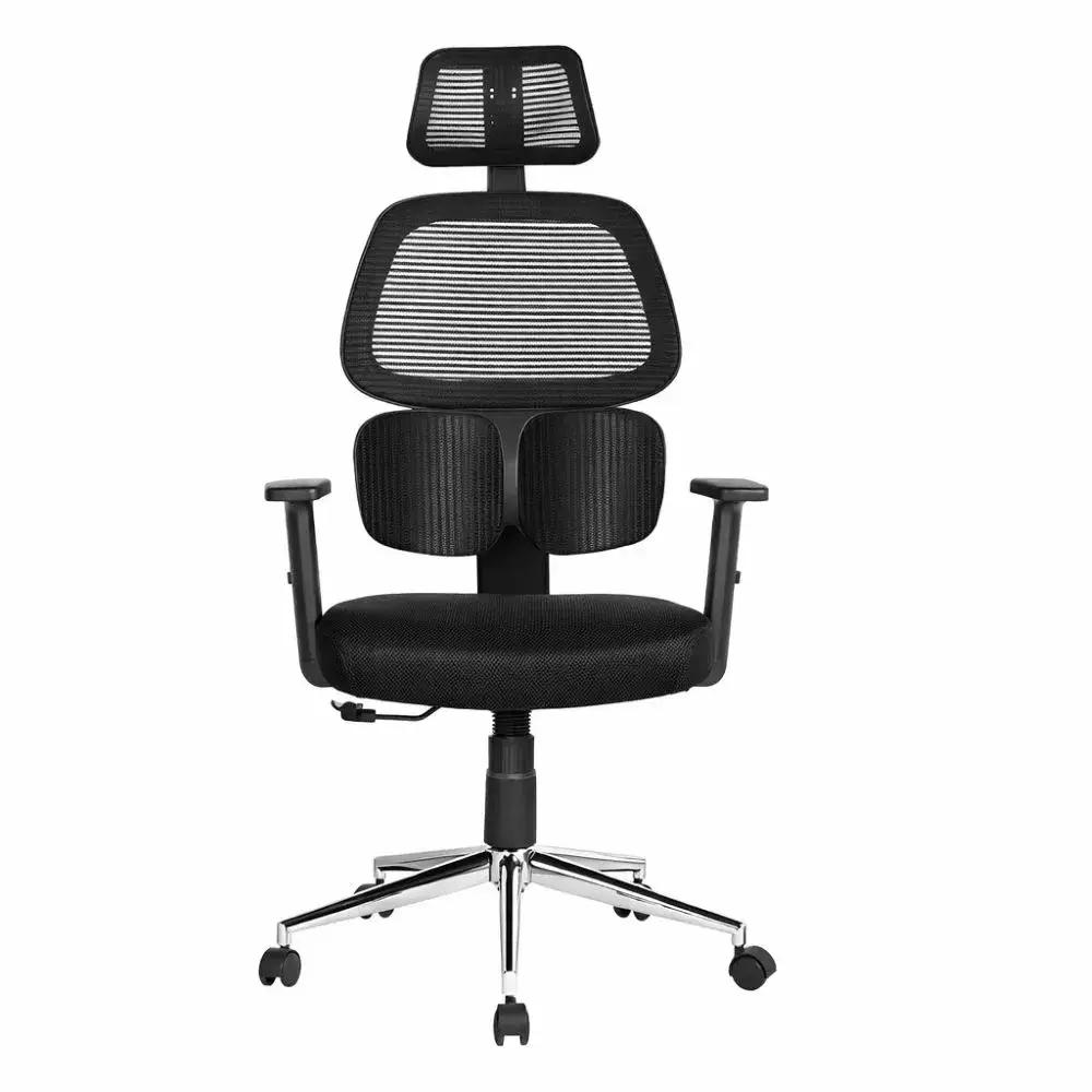 Silla Ejecutiva Negra | Rena | Ergonómica | Soporte Lumbar