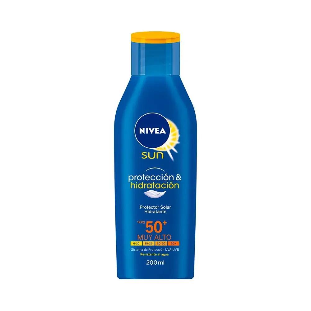 & Hidratación Protector Solar 50+ con Pantenol