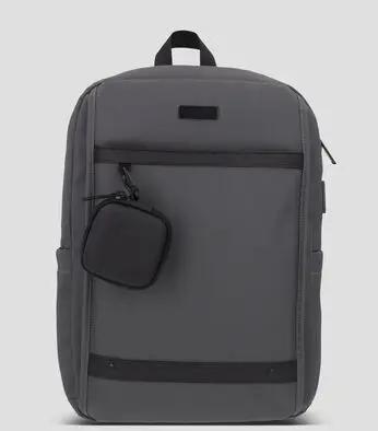 Mochila escolar Airpack gris Nino