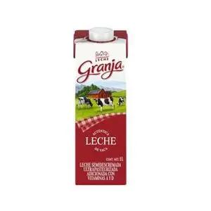 Leche Semidescremada Granja 1L