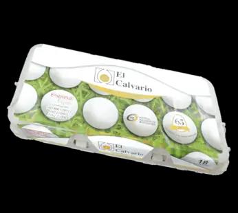 Huevo El Calvario Blanco 18 Piezas