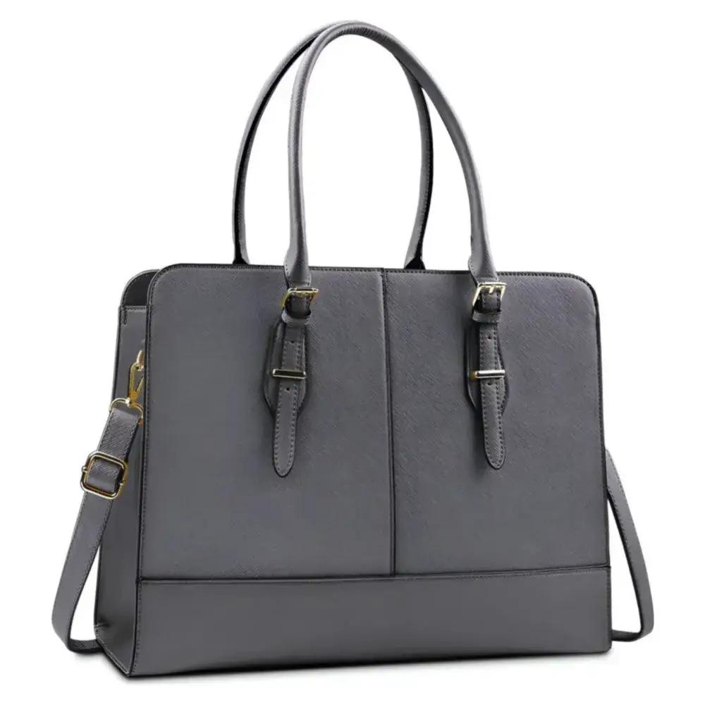 Bolsa Gris Para Laptop De 15.6 Pulgadas Mujer