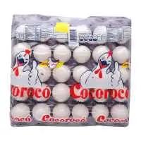 Huevo blanco Cocoroco cartera 30 piezas